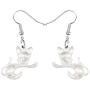 NEWEI Enamel Alloy Cute Jumping Cat Kitten Earrings For Women Dangle Drop Anime Animal Pet Jewelry Gifts Charm Ornaments