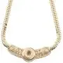 My Prime Gifts Bold Gold Designer Charm Necklace Jewelry Holds One 18-20 Snap Standard Ginger Style Charms My Prime Gifts Bold Gold Designer Charm Necklace Jewelry Holds One 18-20 Snap Standard Ginger Style Charms