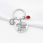 WSNANG TV Shows Inspired Keychain You are Braver Stronger Smarter Than You Think Keychain Inspirational Jewelry Gift for TV Shows Fans Lover Gifts
