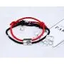 ABONDEVER 2PCS Magnetic Mutual Attraction Couple Bracelet Adjustable Handmade Vows of Eternal Braided Rope Jewelry Gifts for Lover ABONDEVER 2PCS Magnetic Mutual Attraction Couple Bracelet Adjustable Handmade Vows of Eternal Braided Rope Jewelry Gifts for Lover