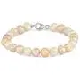 Fresh Water Potato Pearl Sterling Silver Necklace, 18'', Bracelet, 7.5'', and Earring Set