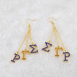CENWA Sigma Gamma Rho Sorority SGR Drop Earrings 1922 Sorority Paraphernalia Gift Greek Sorority Jewelry Gift