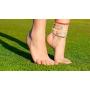 Boho String Ankle Bracelets for Women Adjustable Waterproof Rope Braided Coin Anklets Summer Beach Foot Jewelry Gifts
