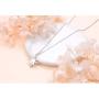 925 sterling Silver Cubic Zirconia Star Pendant Necklace for Women Girls