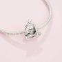 Pandora Jewelry Polished Crown O Carriage Sterling Silver Charm