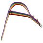 Nanafast Rainbow Bracelet Nylon Watch Band 18mm 20mm 22mm LGBT Pride Bracelet Adjustable Wristband for Men Women