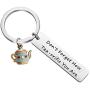 TIIMG Tea Keyring Tea Lover Gift Tea-rrifie Keychain Don’t Forget How Tea-rrifie You are Gift Tea Gift Teapot Locket Keychain Teapot Gift