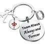 The Originals Inspired Jewelry Fandom Gift Idea Team Klaus Always and Forever Keychain The Originals Inspired Jewelry Fandom Gift Idea Team Klaus Always and Forever Keychain