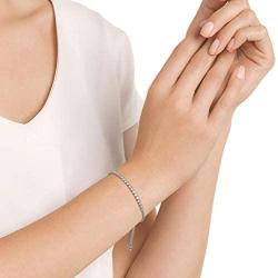 Victoria Townsend Cubic Zirconia Elegant Adjustable Tennis Bracelet for Women