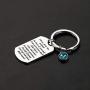 Gzrlyf Advice from The Ocean Keychain Ocean Gifts Inspirational Gifts Ocean Lover Gifts