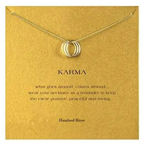 Baydurcan Hundred River Friendship Anchor Compass Necklace Good Luck Elephant Pendant Chain Necklace with Message Card Baydurcan Hundred River Friendship Anchor Compass Necklace Good Luck Elephant Pendant Chain Necklace with Message Card