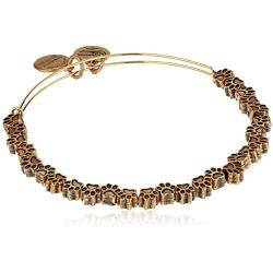 Alex and Ani Paw Print Beaded Bangle