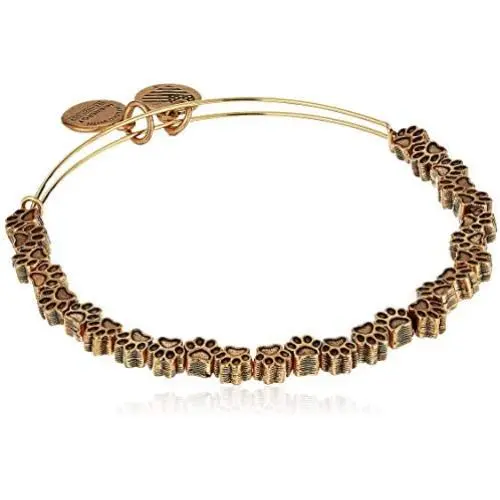 Alex and Ani Paw Print Beaded Bangle Alex and Ani Paw Print Beaded Bangle