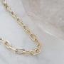 HONEYCAT Greta Thick Chain Necklace in Gold, Rose Gold, or Silver | Minimalist, Delicate Jewelry