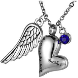 COCO Park Love Heart Stainless Steel Urn Pendant Necklace Ash Memorial Keepsake Cremation Jewelry