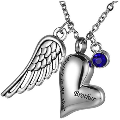 COCO Park Love Heart Stainless Steel Urn Pendant Necklace Ash Memorial Keepsake Cremation Jewelry