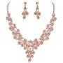 BriLove Costume Fashion Jewelery Set for Women Multi Teardrop Cluster Y-Shaped Necklace Dangle Earrings BriLove Costume Fashion Jewelery Set for Women Multi Teardrop Cluster Y-Shaped Necklace Dangle Earrings