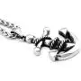 Warvik Anchor Nautical Necklace Skull Pendant Good Luck Protection, Stainless Steel Jewelry Mens Womens Wheat Chain 20/28inch Warvik Anchor Nautical Necklace Skull Pendant Good Luck Protection, Stainless Steel Jewelry Mens Womens Wheat Chain 20/28inch