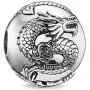 EVESCITY Zen Dragon Spacer Silver Bead For Charms Bracelets - Best Jewelry Gifts for Her Animal Lovers EVESCITY Zen Dragon Spacer Silver Bead For Charms Bracelets - Best Jewelry Gifts for Her Animal Lovers