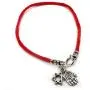 Sterling Silver Star of David Charm & Lucky Hamsa Hand Charms Bracelet on Red String Bracelet - Jewelry for Women Men & Teens - 7'' Length Sterling Silver Star of David Charm & Lucky Hamsa Hand Charms Bracelet on Red String Bracelet - Jewelry for Women Men & Teens - 7'' Length