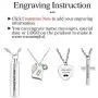Dletay Cremation Urn Necklace with 12 Birthstones Heart Memorial Keepsakes Pendant Ashes Jewelry Dletay Cremation Urn Necklace with 12 Birthstones Heart Memorial Keepsakes Pendant Ashes Jewelry