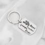 FUSTMW Trucker Grandpa Gifts Best Truckin Grandpa Ever Keychain Trucker Driver Grandpa Gifts Truck Gift for Grandpa