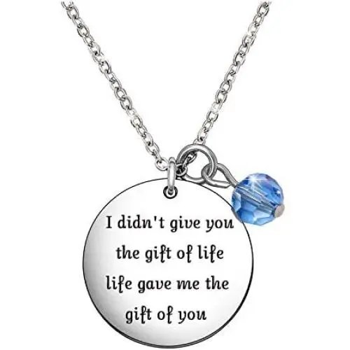 De&ai Daughter in Law Necklace, Goddaughter Jewelry, Niece Birthday, Adoption Jewelry De&ai Daughter in Law Necklace, Goddaughter Jewelry, Niece Birthday, Adoption Jewelry