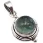 SilverStarJewel Solid Sterling Silver Pear Shape Green 9 x 9 mm Apatite Pendant 2.5 cm SilverStarJewel Solid Sterling Silver Pear Shape Green 9 x 9 mm Apatite Pendant 2.5 cm