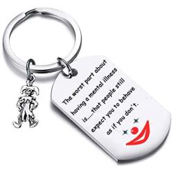 POTIY Joker 2019 Movie Inspired Jewelry Jokers Diary Gift Joker Keychain for DC Comics Fans
