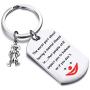 POTIY Joker 2019 Movie Inspired Jewelry Jokers Diary Gift Joker Keychain for DC Comics Fans