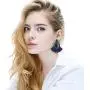 2 Pairs Statement Drop Earrings Bohemian Beaded Round Handmade Tassel Earrings for Women Girls Jewelry (Style Set 4) 2 Pairs Statement Drop Earrings Bohemian Beaded Round Handmade Tassel Earrings for Women Girls Jewelry (Style Set 4)