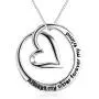 S925 Sterling Silver Always My Sister Forever My Friend Love Heart Pendant Necklace Bff Gift for Women Teen Girls S925 Sterling Silver Always My Sister Forever My Friend Love Heart Pendant Necklace Bff Gift for Women Teen Girls