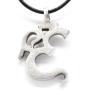 Trilogy Jewelry Pewter Ohm Om Yoga Buddha Namaste Pendant on Leather Necklace