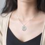 YFN Sterling Silver Always Remember You are Braver Than You Believe Jewelry Pendant Necklace Inspirational Gifts