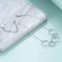 SOULMEET 60th 50th 40th 30th Birthday Bracelet Gifts for Women, Each Sterling Silver Circle for A Fabulous Decades