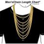 GM Jewelry 18K Gold Plated Flat Mariner/Marina 3MM Chain Necklace 24 Inches Men Women Teens Children