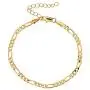 kelistom Gold Anklet for Women Men, 18K Gold Plated Figaro/Two Layer Beaded Chain Ankle Bracelets for Women with Extension kelistom Gold Anklet for Women Men, 18K Gold Plated Figaro/Two Layer Beaded Chain Ankle Bracelets for Women with Extension