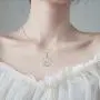 Sister Necklace S925 Sterling Silver Moon Star Pendant Necklace Friendship Best Friends Jewelry Gifts for Women Sister Necklace S925 Sterling Silver Moon Star Pendant Necklace Friendship Best Friends Jewelry Gifts for Women