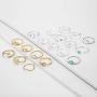 FUTIMELY Boho Retro Stackable Rings Sets for Teen Girls Women,Peak Sea Wave Compass Turquoise Rhinestone Knuckle Joint Finger Kunckle Nail Ring Sets