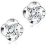 Sllaiss 925 Sterling Silver Stud Earring For Women Girls Round Cut Cubic Zirconia Stud Earring Piercing Earrings With Gift Box, Set With Swarovski Zirconia Sllaiss 925 Sterling Silver Stud Earring For Women Girls Round Cut Cubic Zirconia Stud Earring Piercing Earrings With Gift Box, Set With Swarovski Zirconia