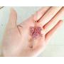 MANZHEN Delicate Rhinestone Pink Flamingo Bird Pendant Necklace Gifts for Women