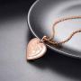 Women Girls Locket Necklace Platinum 18K Gold Photo Lockets that Hold Picture,Chain 20 Inch Personalized Gift Custom Love Heart Image Necklaces