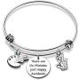 Artist Gift There are No Mistakes just Happy Accidents Bracelet Painter Gift