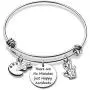 Artist Gift There are No Mistakes just Happy Accidents Bracelet Painter Gift