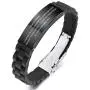 MeMeDIY to My Husband Love from Wife Black Silicone Bracelets Personalized Gifts for Men Birthday Stainless Steel Rubber Adjustable Wristband Mens Valentines Day Gifts MeMeDIY to My Husband Love from Wife Black Silicone Bracelets Personalized Gifts for Men Birthday Stainless Steel Rubber Adjustable Wristband Mens Valentines Day Gifts