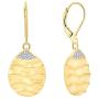JO WISDOM 925 Sterling Silver Women Gold Drop&Dangle Earrings Flower/Leaf Leverback Earrings