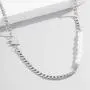 Ingemark Stainless Steel Punk Cuban Chain Necklace for Women Girls Simple Sweet Stylish Link Chain Necklace Jewelry Ingemark Stainless Steel Punk Cuban Chain Necklace for Women Girls Simple Sweet Stylish Link Chain Necklace Jewelry