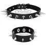 NEWITIN 9 Pieces PU Leather Punk Jewelry Set for Women and Girls Includes 3 Pieces Punk Chokers Leather Chokers and 6 Pieces Punk Bracelets Leather Bracelets, Adjustable Goth Chokers and Wristbands NEWITIN 9 Pieces PU Leather Punk Jewelry Set for Women and Girls Includes 3 Pieces Punk Chokers Leather Chokers and 6 Pieces Punk Bracelets Leather Bracelets, Adjustable Goth Chokers and Wristbands