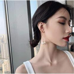 YUNXI New Vintage Earring Geometric Shell Earrings For Women Girl BOHO Resin Drop Earrings Fashion Jewelry