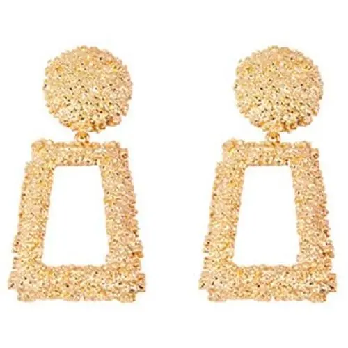 JczR.Y Hollow Geometric Large Square Dangle Earrings Vintage Exaggeration Big Square Hoop Earrings for Women Fashion Jewelry JczR.Y Hollow Geometric Large Square Dangle Earrings Vintage Exaggeration Big Square Hoop Earrings for Women Fashion Jewelry